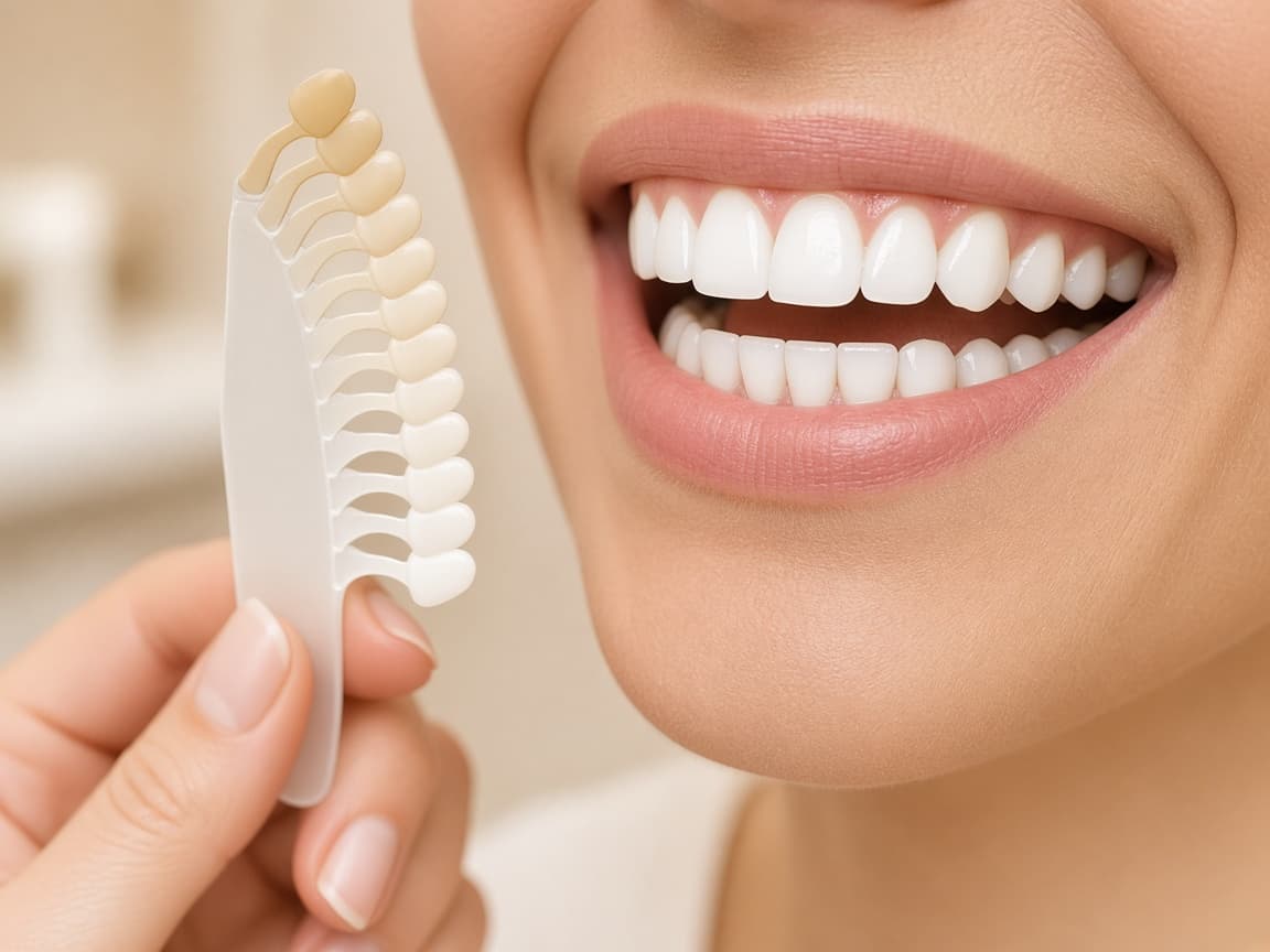 Teeth whitening photo